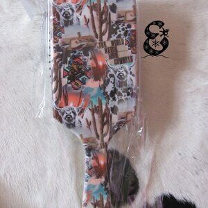 WESTERN STYLE HAIR BRUSHES